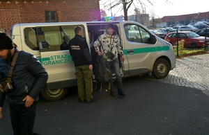 Zatrzymani cudzoziemcy Zatrzymani cudzoziemcy