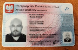 Zatrzymany podrobiony dokument Zatrzymany podrobiony dokument