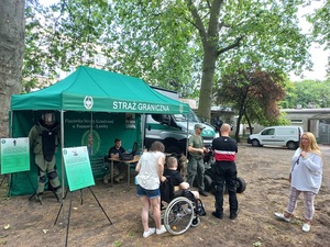 Funkcjonariusze NoOSG promowali formację Funkcjonariusze NoOSG promowali formację