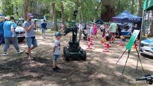 Funkcjonariusze NoOSG promowali formację Funkcjonariusze NoOSG promowali formację