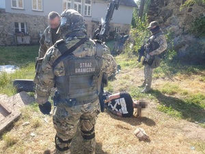 Akcja funkcjonariuszy SG Akcja funkcjonariuszy SG