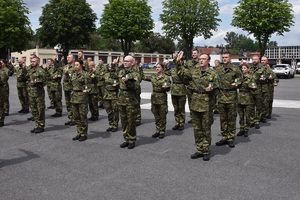 Ślubowanie funkcjonariuszy w Nadodrzańskim Oddziale Straży Granicznej Ślubowanie funkcjonariuszy w Nadodrzańskim Oddziale Straży Granicznej