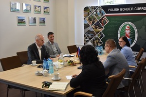 Wizyta Prezydenta Dyrekcji Policji Federalnej Niemiec z Pirny Wizyta Prezydenta Dyrekcji Policji Federalnej Niemiec z Pirny