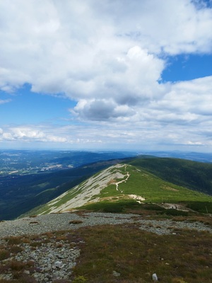 Uroczystości religijne na szczycie Śnieżki Uroczystości religijne na szczycie Śnieżki