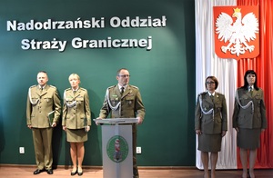 Wręczenie aktów mianowania na stopień SG Wręczenie aktów mianowania na stopień SG