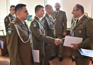 Wręczenie aktów mianowania na stopień SG Wręczenie aktów mianowania na stopień SG