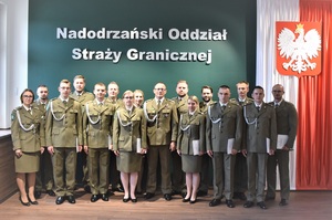 Wręczenie aktów mianowania na stopień SG Wręczenie aktów mianowania na stopień SG