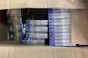 Zatrzymany nielegalny towar Zatrzymany nielegalny towar