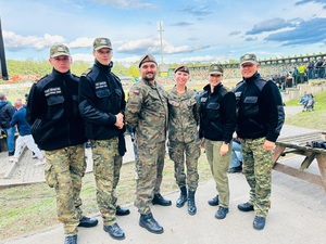 Funkcjonariusze NoOSG promowali formację Funkcjonariusze NoOSG promowali formację