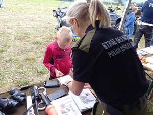 Funkcjonariusze NoOSG promowali formację Funkcjonariusze NoOSG promowali formację