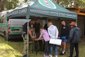 Funkcjonariusze NoOSG promowali formację Funkcjonariusze NoOSG promowali formację