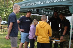 Funkcjonariusze NoOSG promowali formację Funkcjonariusze NoOSG promowali formację