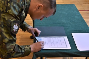 Ślubowanie funkcjonariuszy w Nadodrzańskim Oddziale Straży Granicznej Ślubowanie funkcjonariuszy w Nadodrzańskim Oddziale Straży Granicznej