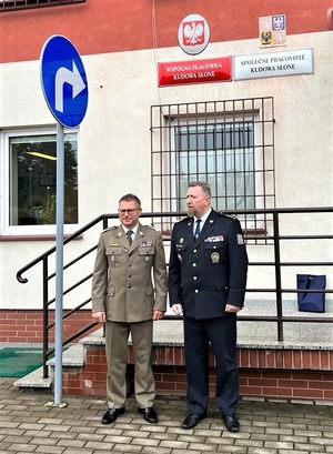 Polsko-czeskie spotkanie we Wspólnej Placówce w Kudowie Słonem Polsko-czeskie spotkanie we Wspólnej Placówce w Kudowie Słonem