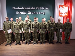 Nowi podoficerowie w Nadodrzańskim OSG Nowi podoficerowie w Nadodrzańskim OSG