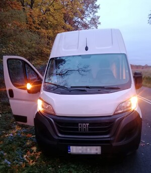 Zatrzymany bus z kradzionym towarem Zatrzymany bus z kradzionym towarem