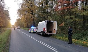 Zatrzymany bus z kradzionym towarem Zatrzymany bus z kradzionym towarem