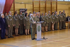 Uroczysty apel z okazji Narodowego Święta Niepodległości w Nadodrzańskim OSG Uroczysty apel z okazji Narodowego Święta Niepodległości w Nadodrzańskim OSG