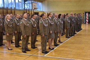 Uroczysty apel z okazji Narodowego Święta Niepodległości w Nadodrzańskim OSG Uroczysty apel z okazji Narodowego Święta Niepodległości w Nadodrzańskim OSG