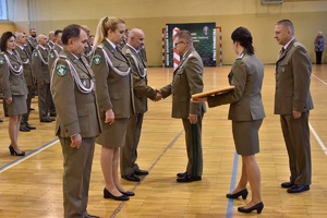 Uroczysty apel z okazji Narodowego Święta Niepodległości w Nadodrzańskim OSG Uroczysty apel z okazji Narodowego Święta Niepodległości w Nadodrzańskim OSG