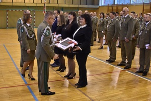 Uroczysty apel z okazji Narodowego Święta Niepodległości w Nadodrzańskim OSG Uroczysty apel z okazji Narodowego Święta Niepodległości w Nadodrzańskim OSG