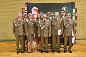 Uroczysty apel z okazji Narodowego Święta Niepodległości w Nadodrzańskim OSG Uroczysty apel z okazji Narodowego Święta Niepodległości w Nadodrzańskim OSG