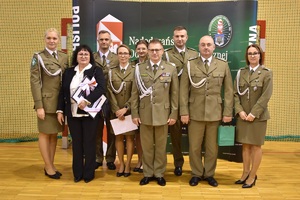 Uroczysty apel z okazji Narodowego Święta Niepodległości w Nadodrzańskim OSG Uroczysty apel z okazji Narodowego Święta Niepodległości w Nadodrzańskim OSG