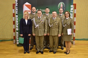 Uroczysty apel z okazji Narodowego Święta Niepodległości w Nadodrzańskim OSG Uroczysty apel z okazji Narodowego Święta Niepodległości w Nadodrzańskim OSG