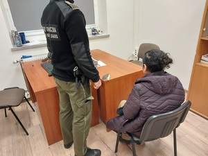 Zatrzymanie cudzoziemki Zatrzymanie cudzoziemki