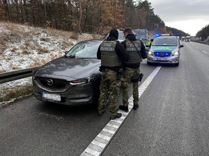 Zatrzymany samochód Zatrzymany samochód