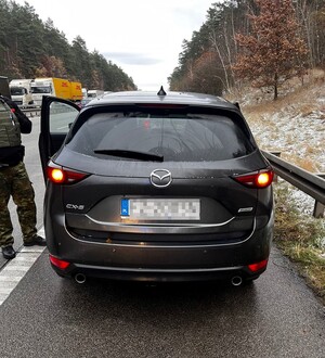 Zatrzymany samochód Zatrzymany samochód