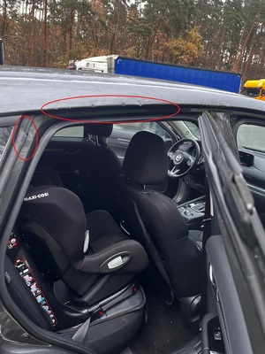 Zatrzymany samochód Zatrzymany samochód