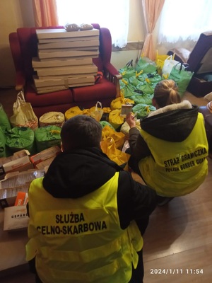 Zatrzymany nielegalny towar Zatrzymany nielegalny towar