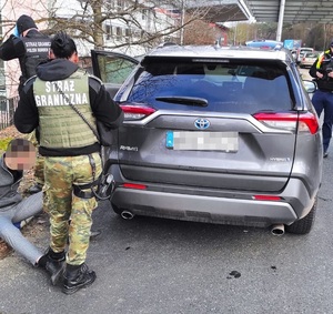 Zatrzymana skradziona w Niemczech toyota Zatrzymana skradziona w Niemczech toyota