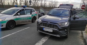 Zatrzymana skradziona w Niemczech toyota Zatrzymana skradziona w Niemczech toyota