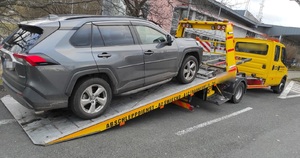 Zatrzymana skradziona w Niemczech toyota Zatrzymana skradziona w Niemczech toyota