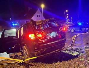 Kierowca pod wpływem narkotyków uciekał przed funkcjonariuszami SG i nie zapanował na autem Kierowca pod wpływem narkotyków uciekał przed funkcjonariuszami SG i nie zapanował na autem