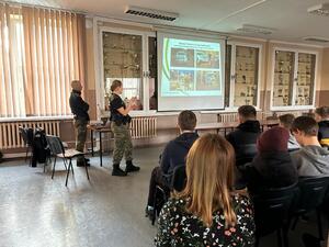 Spotkania z młodzieżą promujące służbę w SG Spotkania z młodzieżą promujące służbę w SG