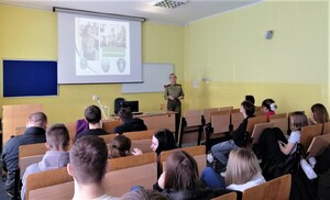 Spotkania z młodzieżą promujące służbę w SG Spotkania z młodzieżą promujące służbę w SG