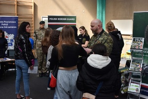 Spotkania z funkcjonariuszami Nadodrzańskiego Oddziału SG Spotkania z funkcjonariuszami Nadodrzańskiego Oddziału SG