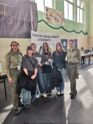 Spotkania z funkcjonariuszami Nadodrzańskiego Oddziału SG Spotkania z funkcjonariuszami Nadodrzańskiego Oddziału SG