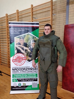 Spotkania z funkcjonariuszami Nadodrzańskiego Oddziału SG Spotkania z funkcjonariuszami Nadodrzańskiego Oddziału SG