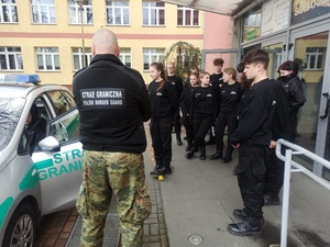 Spotkania z funkcjonariuszami Nadodrzańskiego Oddziału SG Spotkania z funkcjonariuszami Nadodrzańskiego Oddziału SG