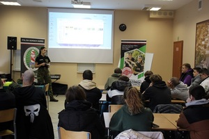 Spotkania z funkcjonariuszami Nadodrzańskiego Oddziału SG Spotkania z funkcjonariuszami Nadodrzańskiego Oddziału SG