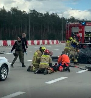 Akcja ratownicza służb Akcja ratownicza służb