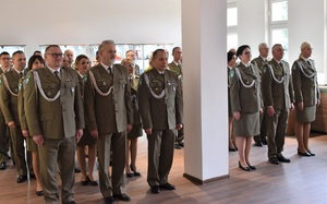 Uroczysta zbiórka w NoOSG Uroczysta zbiórka w NoOSG