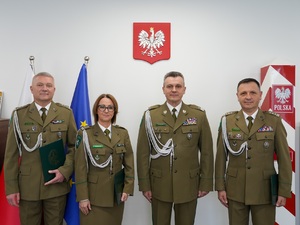 Uroczystość powołania i mianowania oficerów SG na stanowiska służbowe Uroczystość powołania i mianowania oficerów SG na stanowiska służbowe