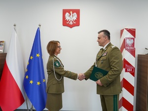 Uroczystość powołania i mianowania oficerów SG na stanowiska służbowe Uroczystość powołania i mianowania oficerów SG na stanowiska służbowe