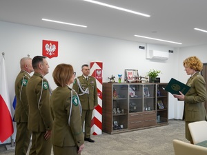 Uroczystość powołania i mianowania oficerów SG na stanowiska służbowe Uroczystość powołania i mianowania oficerów SG na stanowiska służbowe