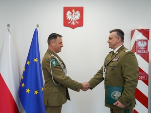 Uroczystość powołania i mianowania oficerów SG na stanowiska służbowe Uroczystość powołania i mianowania oficerów SG na stanowiska służbowe